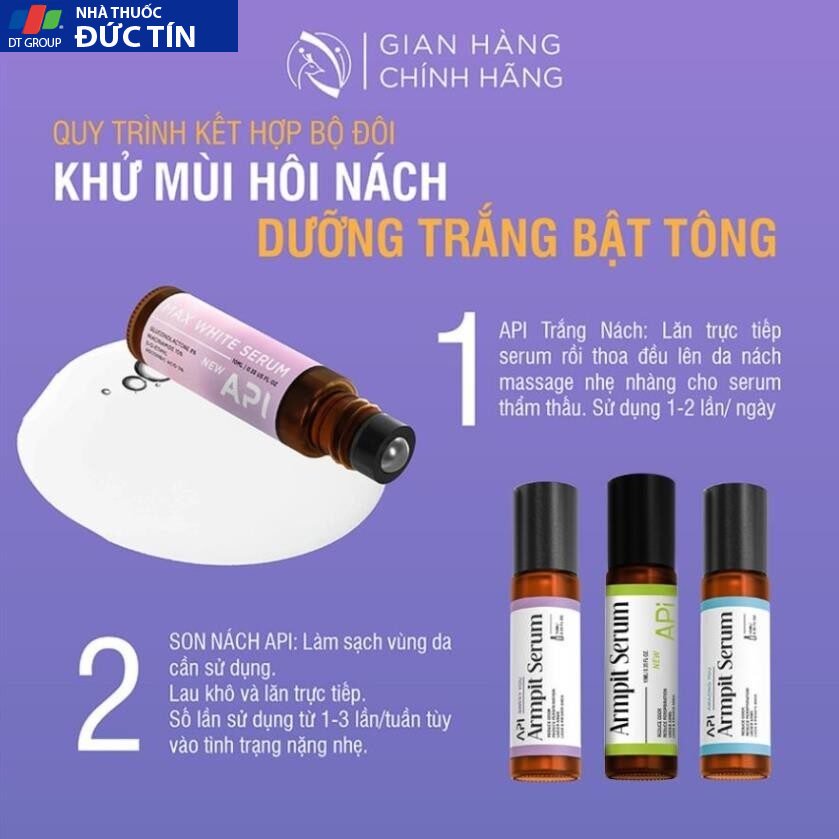 Son nách APi, Serum khử mùi hôi nách, lăn nách api, lăn khử mùi giảm thâm nách, ngăn tiết mồ hôi trong vòng 72h 18 sonach8