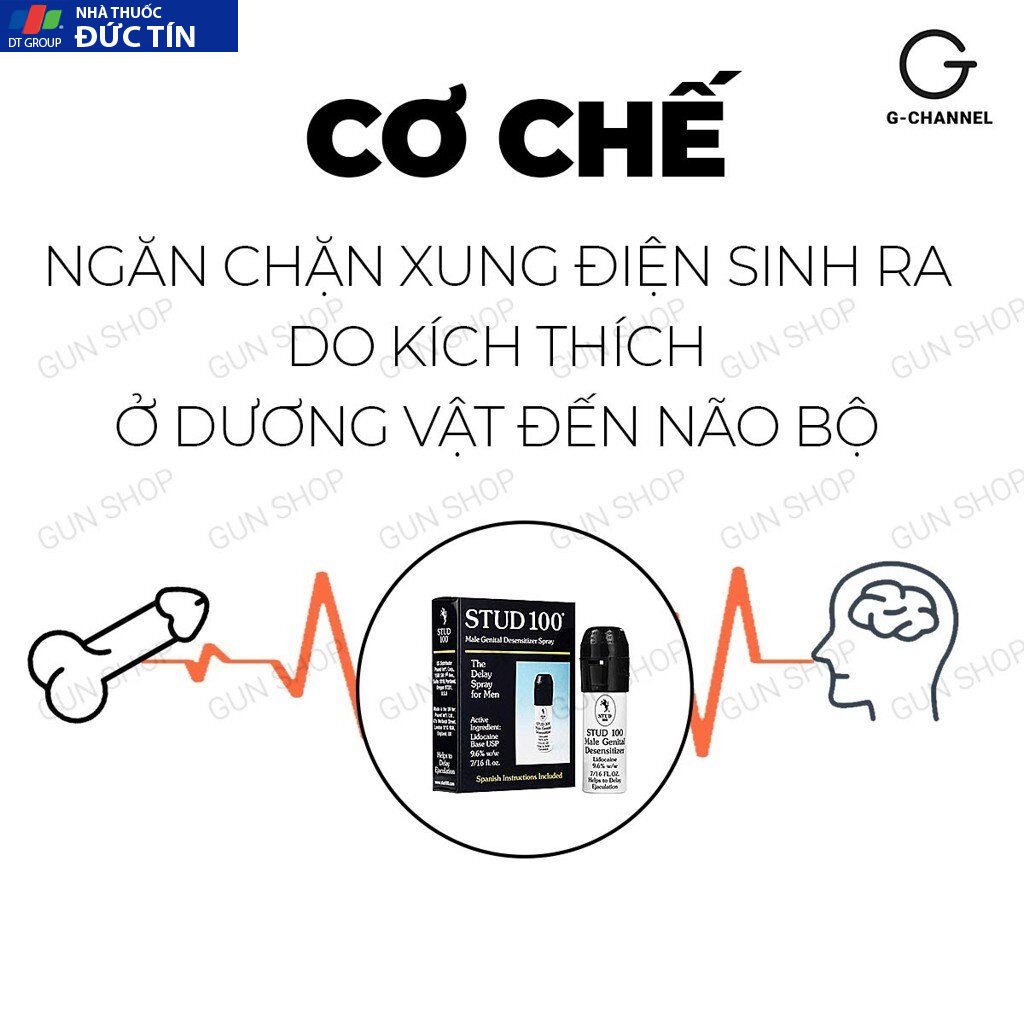 Stud 100 chai xịt chống xuất tinh kéo dài thời gian 13ml 12 stud 100 chai xit chong xuat tinh keo dai thoi gian 13ml 0