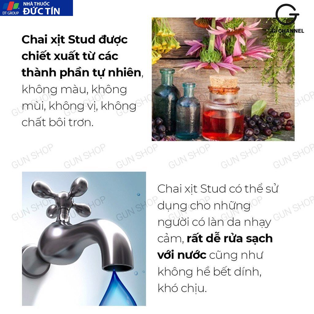 Stud 100 chai xịt chống xuất tinh kéo dài thời gian 13ml 11 stud 100 chai xit chong xuat tinh keo dai thoi gian 13ml 1 1