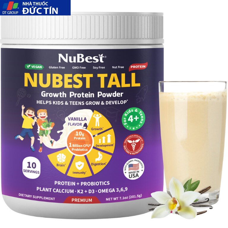 Sữa Bột NuBest Tall - TPBVSK Hỗ Trợ Tăng Chiều Cao và Tăng Đề Kháng Cho Trẻ Từ 3 Tuổi 28 suabo1 1