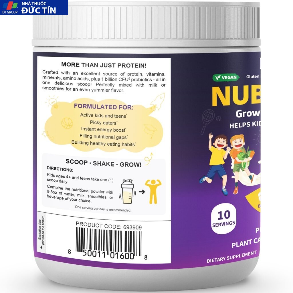 Sữa Bột NuBest Tall - TPBVSK Hỗ Trợ Tăng Chiều Cao và Tăng Đề Kháng Cho Trẻ Từ 3 Tuổi 26 suabot