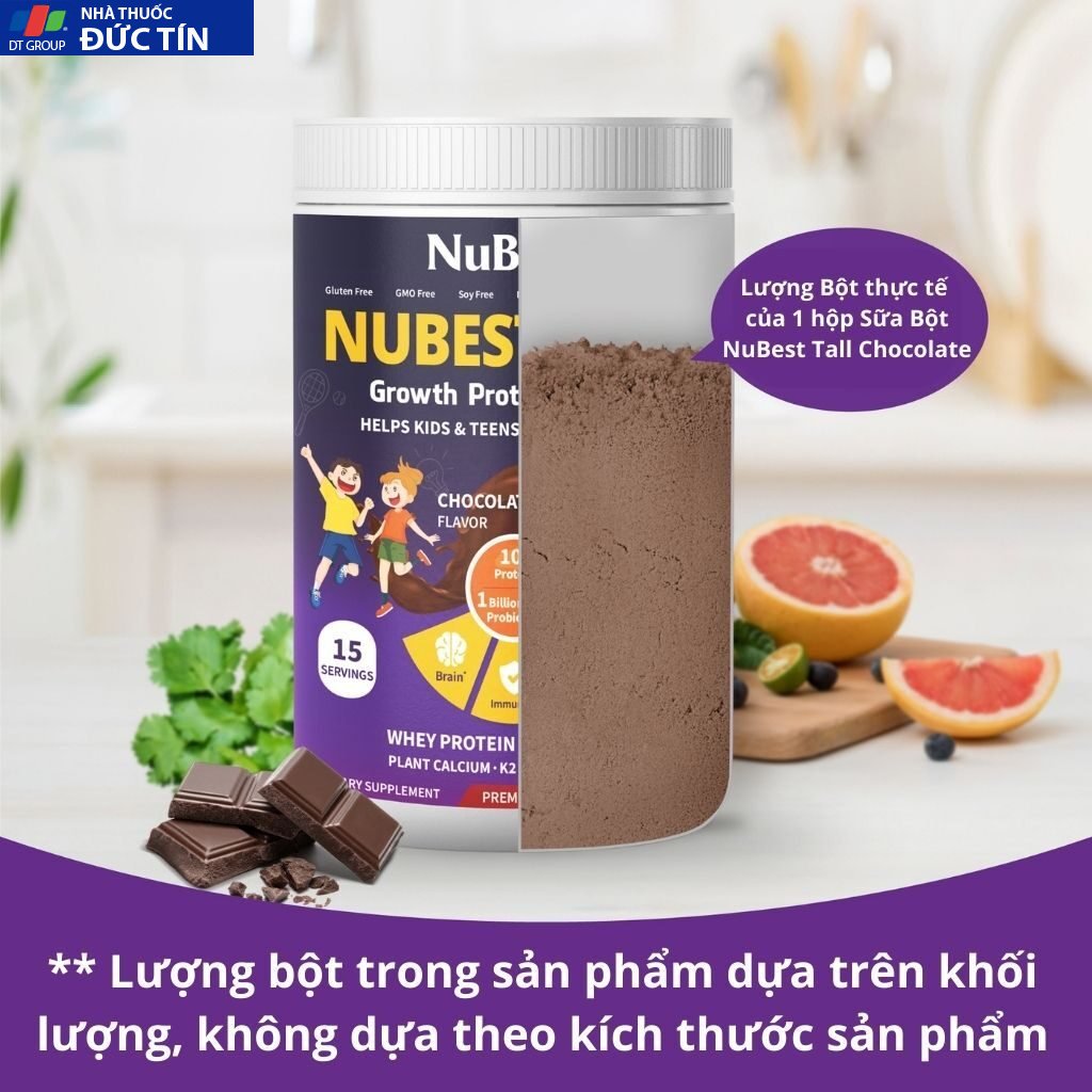 Sữa Bột NuBest Tall - TPBVSK Hỗ Trợ Tăng Chiều Cao và Tăng Đề Kháng Cho Trẻ Từ 3 Tuổi 23 suabot5