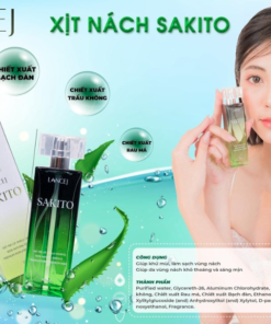 Xịt Khử Hôi Nách Hôi Chân Sakito