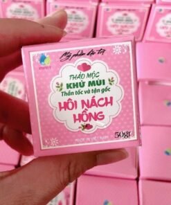 (Chính Hãng) Thảo mộc Khử mùi Hôi Nách Hồng, khử mùi Hôi Chân, Thảo dược Khử mùi, Giảm mồ hồi, Giảm Thâm Nách hiệu quả