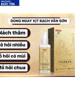 Xịt Khử Mùi Hôi Nách Hữu Cơ Khử Mùi Cơ Thể Chính Hãng Guangyao Baiyunshan 25 vanson1