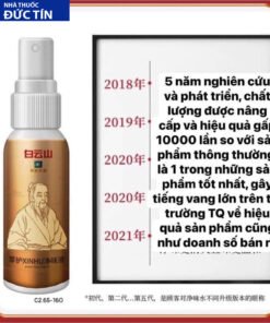 Xịt Khử Mùi Hôi Nách Hữu Cơ Khử Mùi Cơ Thể Chính Hãng Guangyao Baiyunshan 29 vanson6