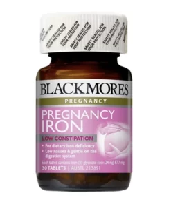 Alternative view of Viên uống bổ sung sắt cho bà bầu Blackmores Pregnancy Iron, hộp 30 viên