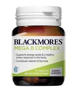 Alternative view of Viên uống bổ sung Vitamin B tổng hợp Blackmores Mega B Complex, hộp 31 viên