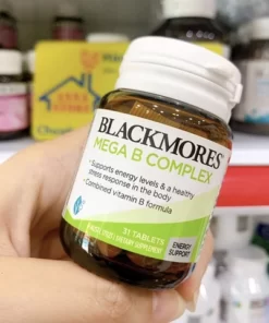 vien uong bo sung vitamin b blackmores mega b complex hop 31 vien 2