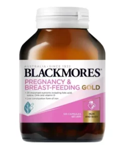 Viên uống bổ sung vitamin cho bà bầu Blackmores Pregnancy & Breast-Feeding Gold, hộp 120 viên