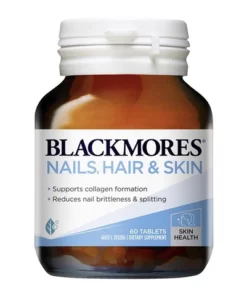 Viên uống làm đẹp da, móng, tóc Blackmores Nails, Hair & Skin, hộp 60 viên