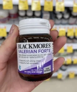 vien uong ho tro giac ngu blackmores valerian forte 2000mg hop 30 vien 2
