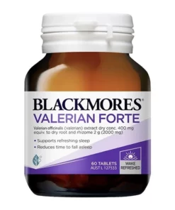 Viên uống hỗ trợ giấc ngủ Blackmores Valerian Forte 2000mg, hộp 30 viên