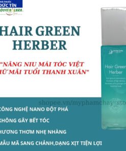 Xịt Kích Mọc Tóc-Giúp Tóc Dài Nhanh- Ngăn Ngừa Tóc Gãy Rụng HAIR GREEN HERBER Quyên Lara 120ml 12 xitoc3