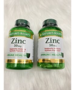 Viên uống bổ sung kẽm Nature’s Bounty Zinc 50mg 400 viên