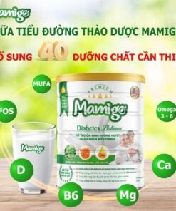 Alternative view of Sữa non thảo dược Mamigo Diabetes Platinum 800gr