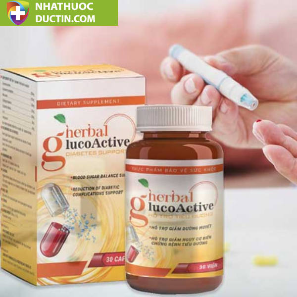 Herbal Glucoactive – Hỗ trợ điều trị tiểu đường 17 Glucoactive