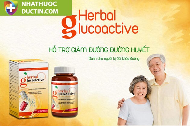 Herbal Glucoactive viên uống hỗ trợ phòng tránh và ngăn ngừa biến chứng của tiểu đường 36 Herbal Glucoactive co tot khong