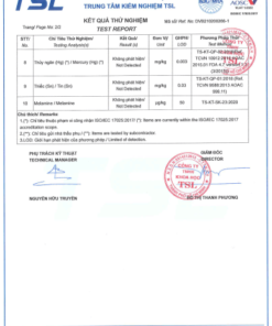 Sữa non thảo dược Mamigo Diabetes Platinum 800gr 18 Phieu kiem nghiem 2