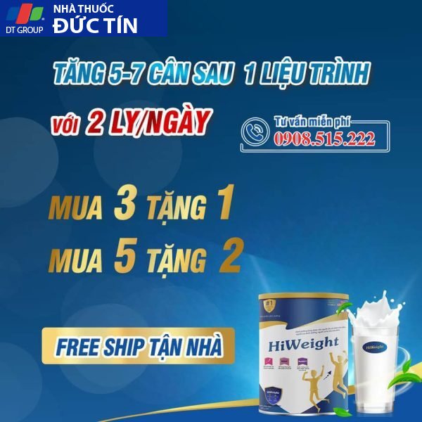 Sữa tăng cân Hiweight chính hãng – Giải pháp cải thiện cân nặng tối ưu cho người gầy 8 Sua tang can danh cho nguoi gay Hiweight 600x600 1