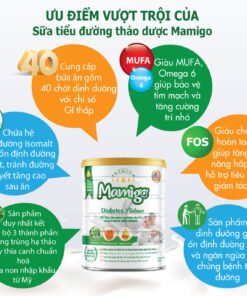 Sữa non thảo dược Mamigo Diabetes Platinum 800gr 23 Uu diem sua Mamigo