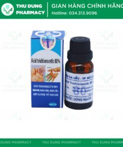 Acid Trichloraceric 80% lọ 15mL chấm mụn cơm, mụn cóc, vết chai sần