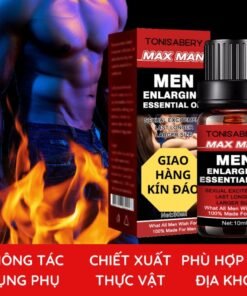 [HCM] Tinh Dầu mɑssage Cậu Nhỏ Khổng Lồ 18-20CM MAXMAN 2 trong 1 TĂNG KÍCH THƯỚC VÀ KÉO DÀI THỜI GIAN QH