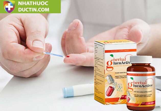 Herbal Glucoactive viên uống hỗ trợ phòng tránh và ngăn ngừa biến chứng của tiểu đường 32 cach dung Herbal Glucoactive