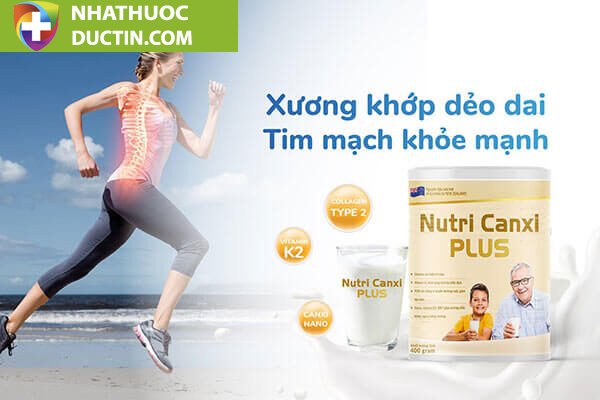 Sản phẩm dinh dưỡng bổ sung canxi, phát triển chiều cao Nutri Canxi Plus 22