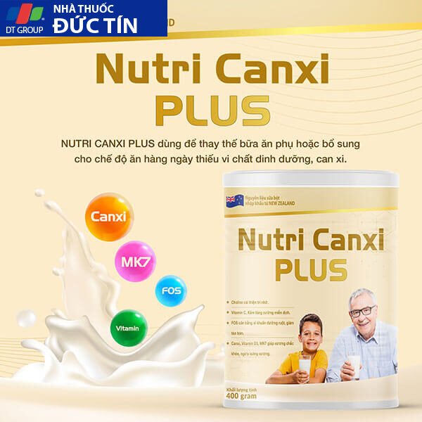 Sản phẩm dinh dưỡng bổ sung canxi, phát triển chiều cao Nutri Canxi Plus 21 canx6 1