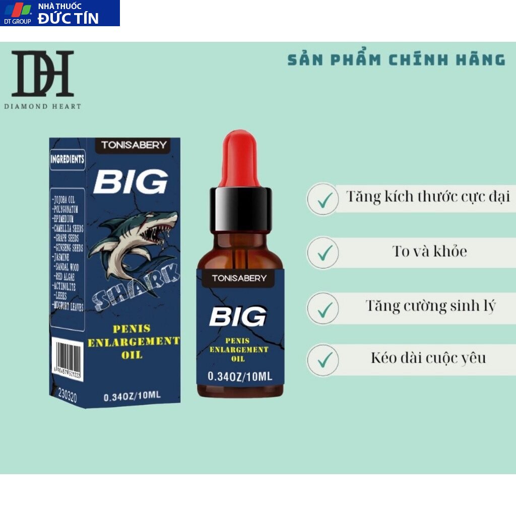 Tinh dầu cá mập tăng kích thước cậu nhỏ cho nam tăng cường sinh lực nam giới, cải thiện kích thước cậu nhỏ nhanh chóng 22 dau1