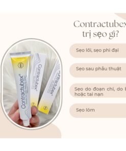 Alternative view of Kem sẹo Contractubex, kem mờ sẹo thâm, sẹo lồi, sẹo lõm, sẹo mụn 30g