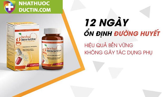 Herbal Glucoactive viên uống hỗ trợ phòng tránh và ngăn ngừa biến chứng của tiểu đường 30 gioi thieu herbal glucoactive 1