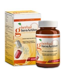 Viên uống Herbal Gluco Active , Herbal GlucoActive - hộp 30 viên