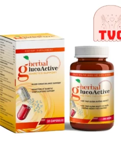 BỘ 3 HỘP HERBAL GLUCOACTIVE – VIÊN UỐNG HỖ TRỢ ĐIỀU TRỊ BỆNH TIỂU ĐƯỜNG