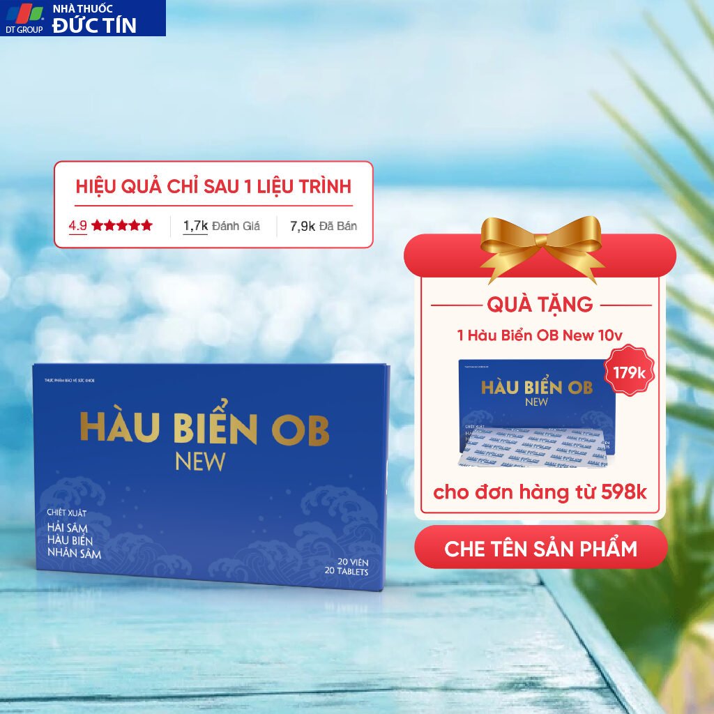 HOBN- Tinh chất hàu biển Hàu Biển Ob New Bổ Sung Kẽm Cho Nam, Hỗ Trợ Sinh Lý Nam, Bổ Thận (Hộp 20 Viên) Zlove 16 hau1 1