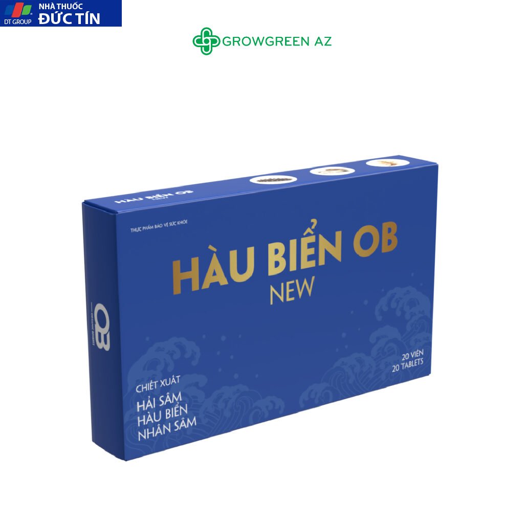HOBN- Tinh chất hàu biển Hàu Biển Ob New Bổ Sung Kẽm Cho Nam, Hỗ Trợ Sinh Lý Nam, Bổ Thận (Hộp 20 Viên) Zlove 12 hau5
