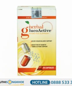 Herbal Glucoactive - Hỗ Trợ Điều Trị Tiểu Đường & Cải Thiện Chức Năng Gan, Thận