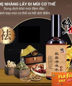 Alternative view of Serum Khử mùi hôi nách, hôi chân dứt điểm Đông Y Trung Hoa chính hãng- chai lớn 50ml