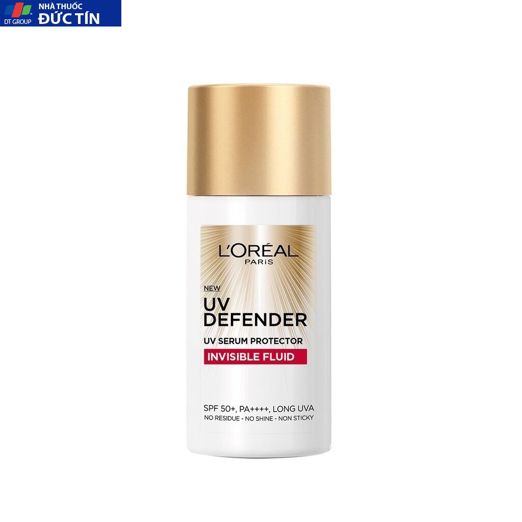 Kem chống nắng x20 thoáng da mỏng nhẹ L'Oreal Paris UV Defender Serum 50ml SPF 50++ 26 kem3 1
