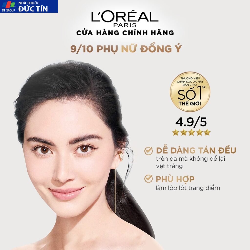 Kem chống nắng x20 thoáng da mỏng nhẹ L'Oreal Paris UV Defender Serum 50ml SPF 50++ 20 kem9
