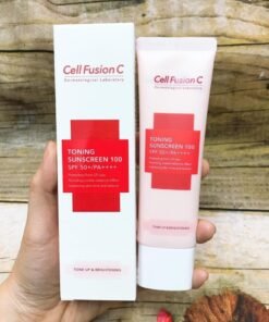 Kem Chống Nắng Cell Fusion C Toning Sunscreen 100 Spt50+ PA++++ Màu Hồng - Xanh - Đỏ