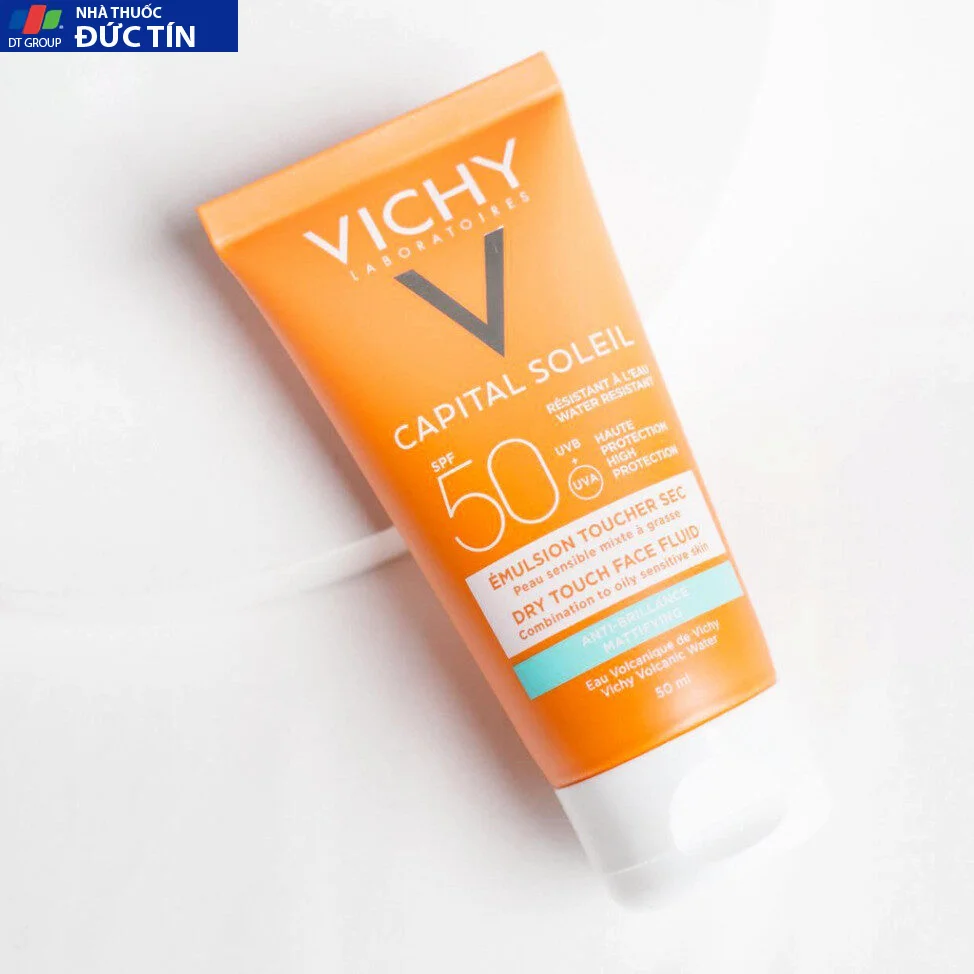 Kem Chống Nắng Vichy Capital Soleil SPF50+ Dry Touch Dành cho da dầu 50ML - HPP 23 kemchong6 1