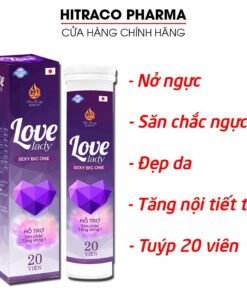 Alternative view of Viên sủi tăng kích thước vòng 1 Sexy Big One giúp nở ngực, săn chắc ngực, đẹp da, tăng nội tiết tố nữ - Hộp 20 viên