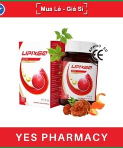 Lipixgo hỗ trợ giảm nguy cơ xơ vữa động mạch, tăng huyết áp - 30 viên - YES Pharmacy