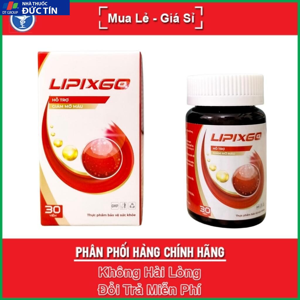 Lipixgo hỗ trợ giảm nguy cơ xơ vữa động mạch, tăng huyết áp - 30 viên - YES Pharmacy 20 libi2