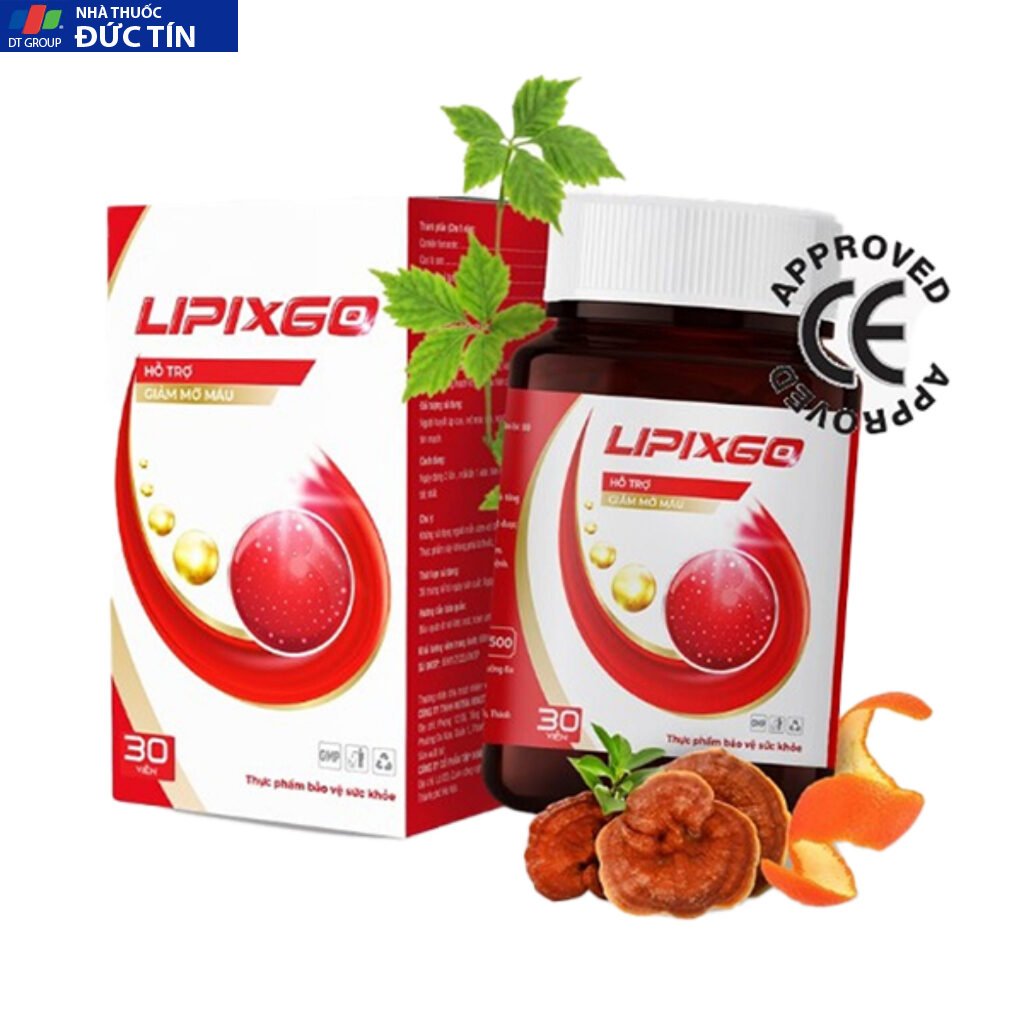 LIPIXGO - Hỗ Trợ Giảm Mỡ Máu - Hộp 30 Viên - Coastline_Care 27 lip3 1