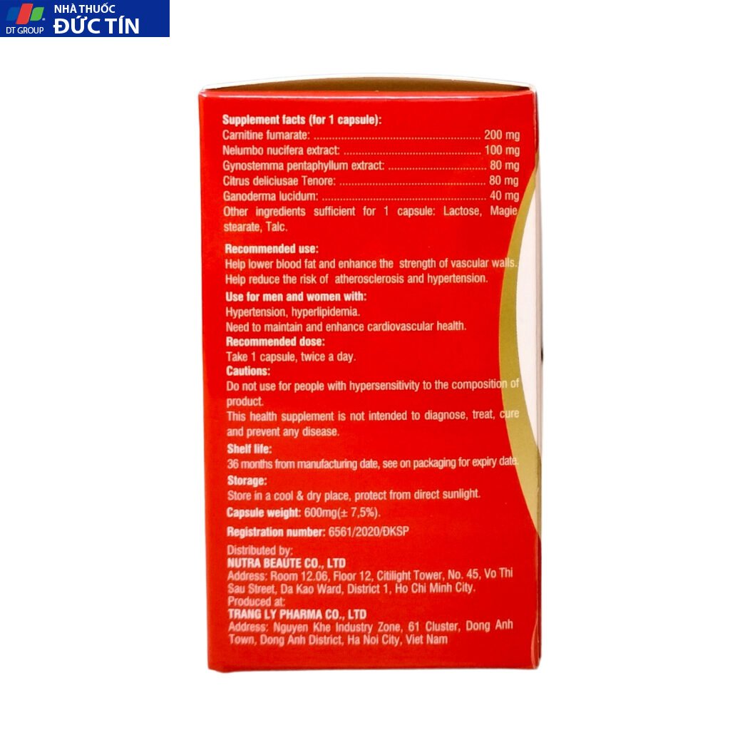 LIPIXGO - Hỗ Trợ Giảm Mỡ Máu - Hộp 30 Viên - Coastline_Care 21 lipi7