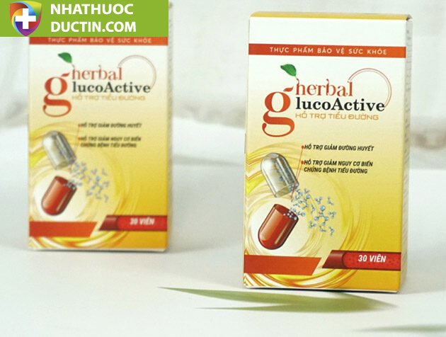 Herbal Glucoactive viên uống hỗ trợ phòng tránh và ngăn ngừa biến chứng của tiểu đường 25 luu y khi dung Herbal Glucoactive