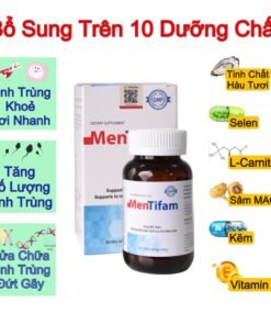 Alternative view of Mentifam Bổ tinh trùng khoẻ sinh lý hàng đầu với tinh chất hàu biển sâm Maca, tăng sinh lí nam,oystẻ plus, hàu biển